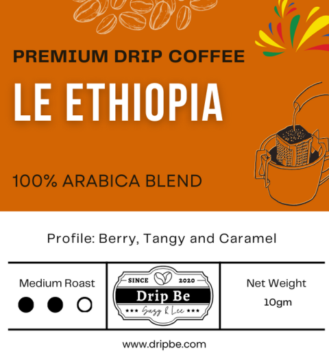 Le Ethiopia Drip Coffee Bag Malaysia
