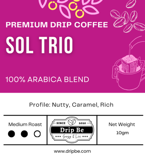 Sol Trio Drip Coffee Bag Malaysia